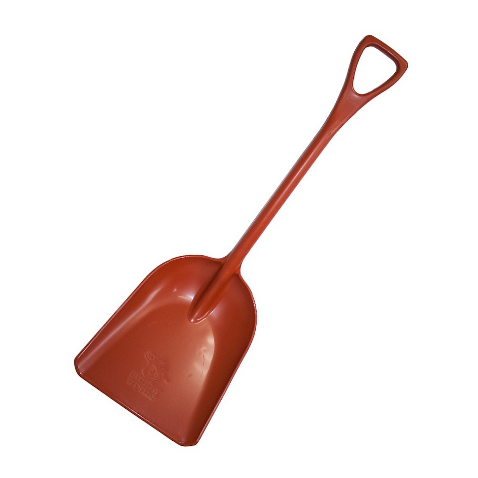 Bully Tools, 42in. One-Piece Poly Scoop - Rust, Model# 92802